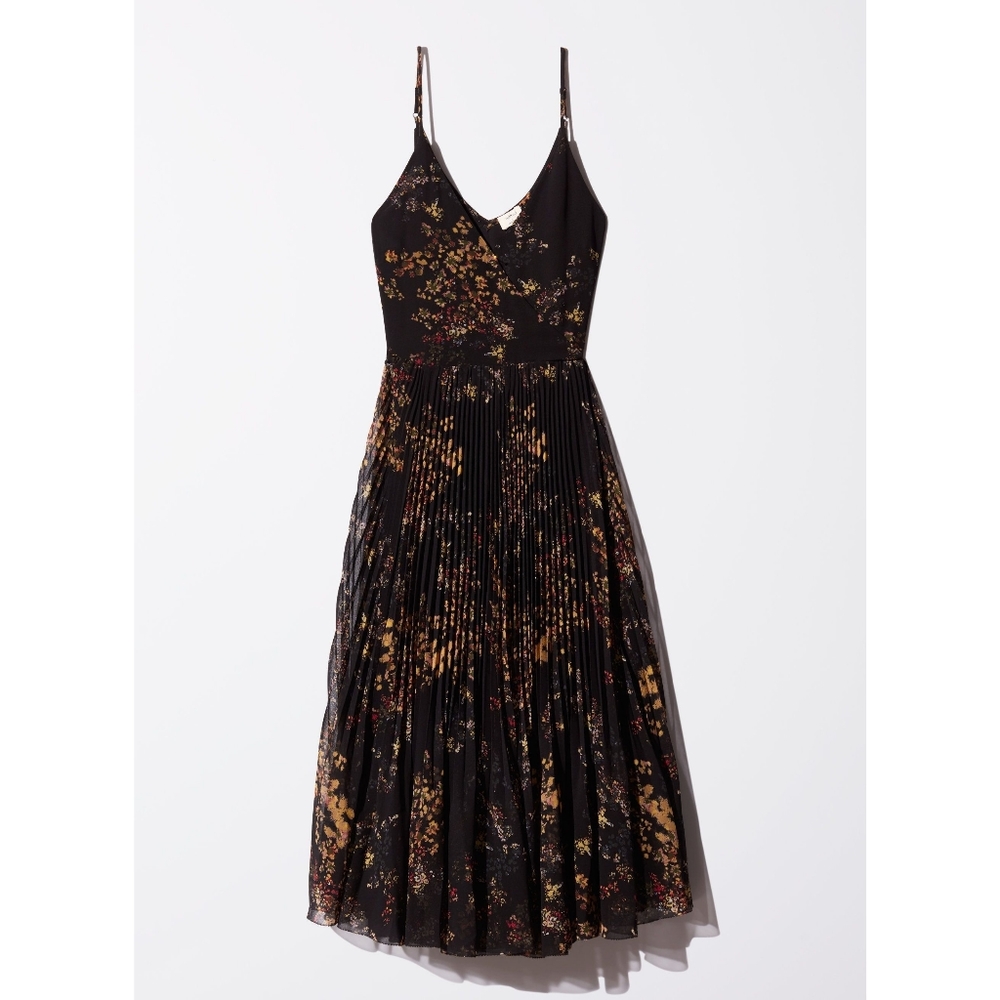 Wilfred Beaune Dress *Black floral*